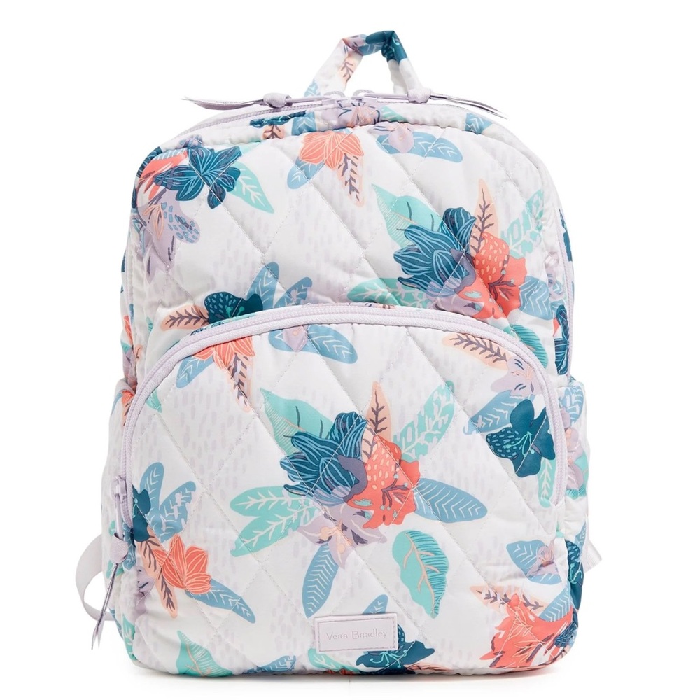 VERA BRADLEY ULTRALIGHT COMPACT  BACKPACK TROPICAL FLORAL